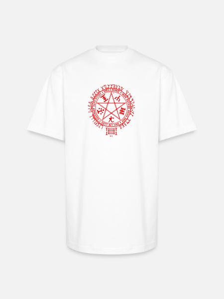 Hellsing Clans - Unisex Oversized Heavyweight T-Shirt - white
