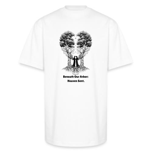 Angelic Guardian T-Shirt, Mug - Unisex Oversized Heavyweight T-Shirt