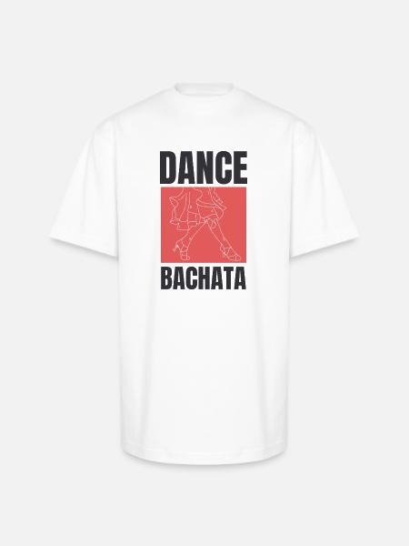 Dance Bachata, Latin music. - Unisex Oversized Heavyweight T-Shirt - white