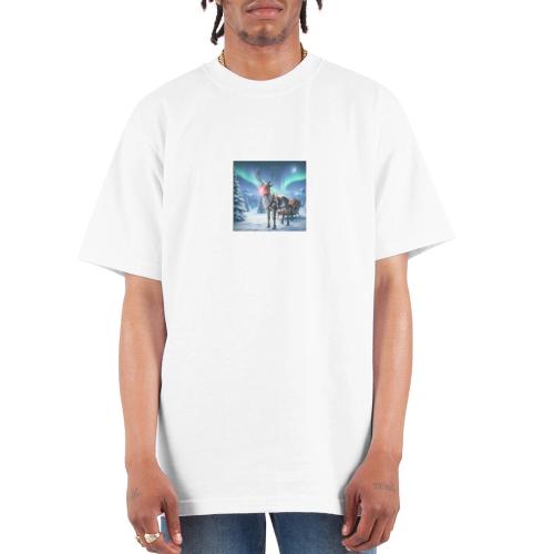 Rudolph the red nosed reindeer - Unisex Oversized Heavyweight T-Shirt