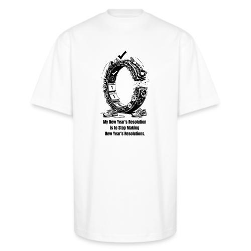 The Resolution Loop - Sarcastic New Year's T-Shirt - Unisex Oversized Heavyweight T-Shirt