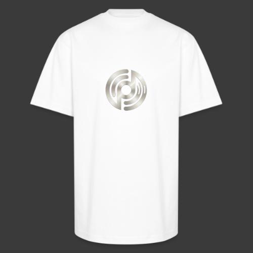 Open Musicians Collective Chrome Logo - Unisex Oversized Heavyweight T-Shirt