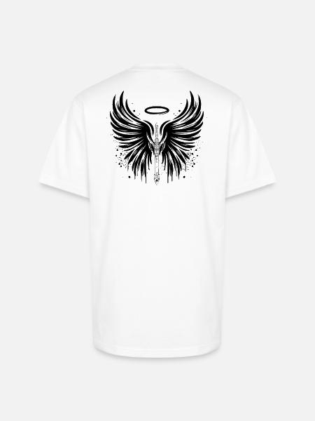 VELKRY Warrior Spirit - Unisex Oversized Heavyweight T-Shirt - white