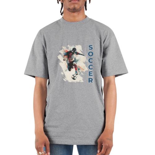Soccer Power Move - Unisex Oversized Heavyweight T-Shirt