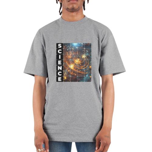 Golden Core of Science - Unisex Oversized Heavyweight T-Shirt