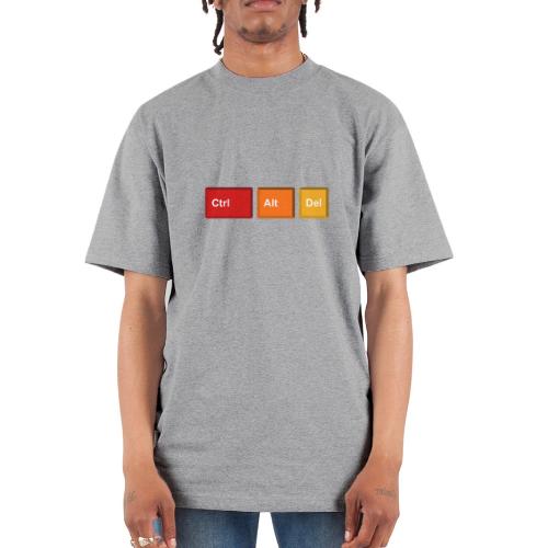 CTRL + ALT + DEL - Unisex Oversized Heavyweight T-Shirt