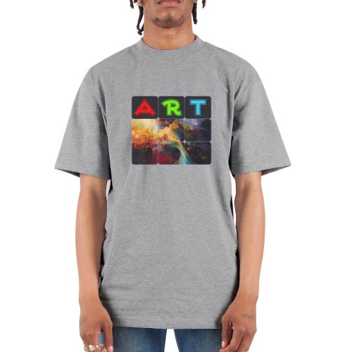 Waves of Art - Unisex Oversized Heavyweight T-Shirt