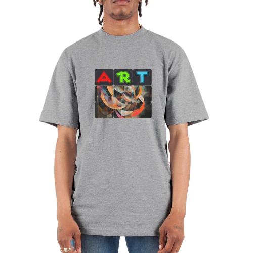 Fragments of Art - Unisex Oversized Heavyweight T-Shirt