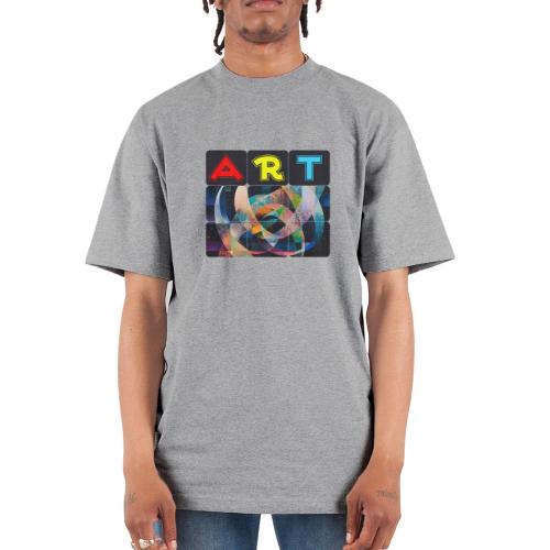 Art of Stripes and Shades - Unisex Oversized Heavyweight T-Shirt