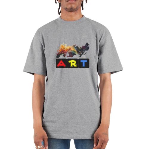 Pulse of Art - Unisex Oversized Heavyweight T-Shirt