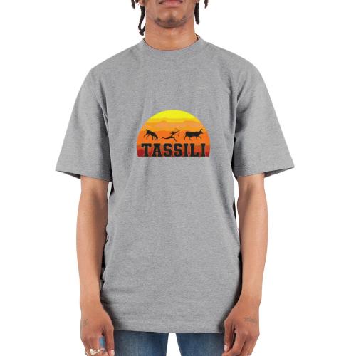 Algeria: Tassili Timeless - Unisex Oversized Heavyweight T-Shirt