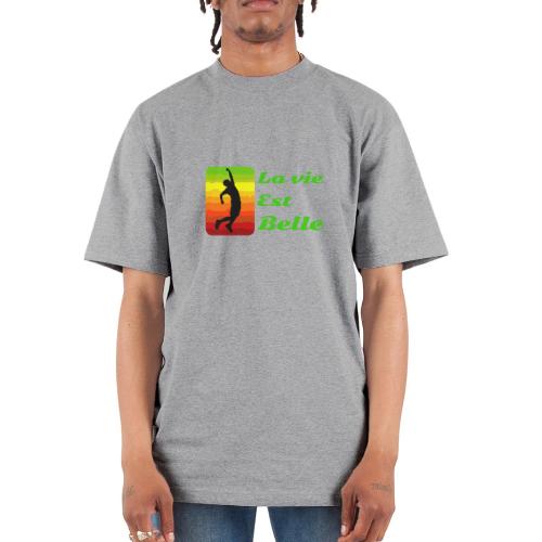 La vie est belle - Unisex Oversized Heavyweight T-Shirt