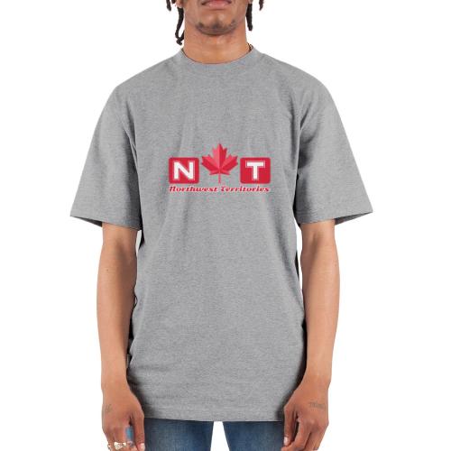 Canada: Northern Identity Emblem - Unisex Oversized Heavyweight T-Shirt