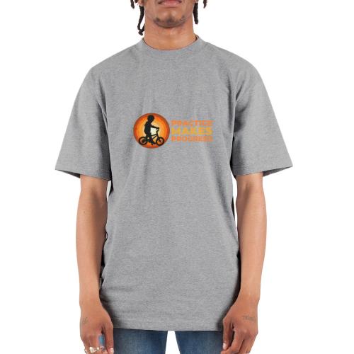 Practice makes progress - Unisex Oversized Heavyweight T-Shirt