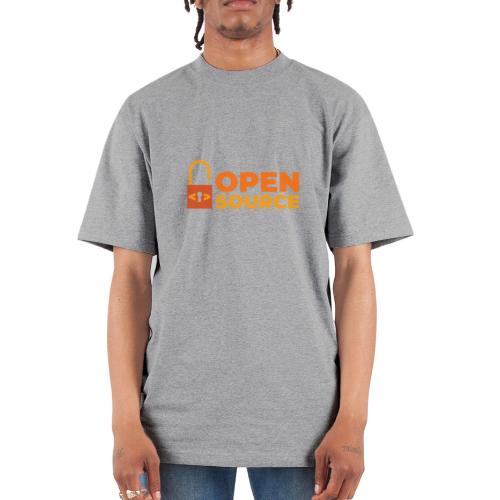 Open Source: Code is Freedom - Unisex Oversized Heavyweight T-Shirt