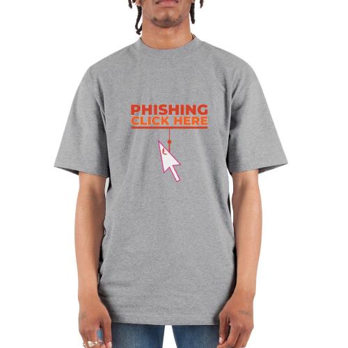 Phishing: Hooked by Deception - Unisex Oversized Heavyweight T-Shirt