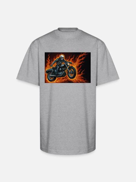 New collection - Unisex Oversized Heavyweight T-Shirt - heather gray