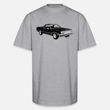 1967 Chevy El Camino Classic Muscle Car T-Shirt - Unisex Vintage Car Tee (Black, XXL) - View #3