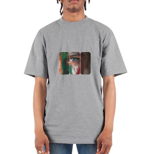 Mexico: Pride in Three Colors - Unisex Oversized Heavyweight T-Shirt