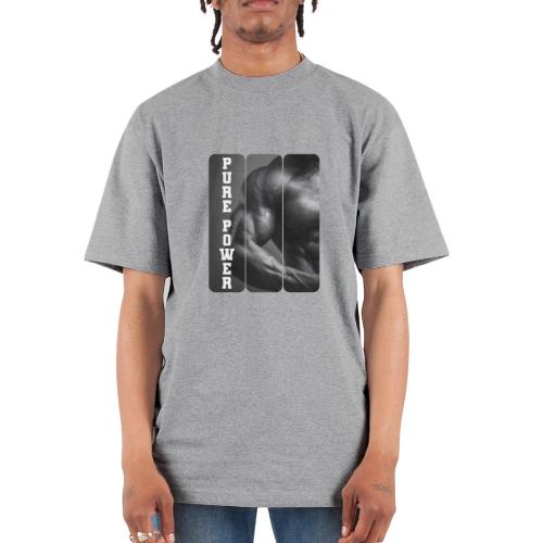 Bodybuilding: Pure Power - Unisex Oversized Heavyweight T-Shirt