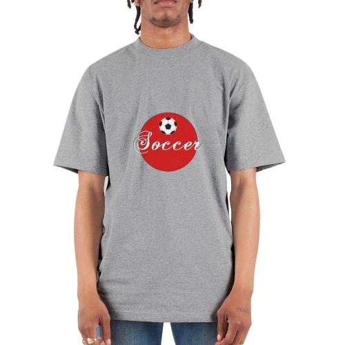Soccer: Goal Circle - Unisex Oversized Heavyweight T-Shirt