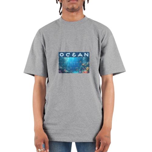 Ocean: Coral Carnival - Unisex Oversized Heavyweight T-Shirt