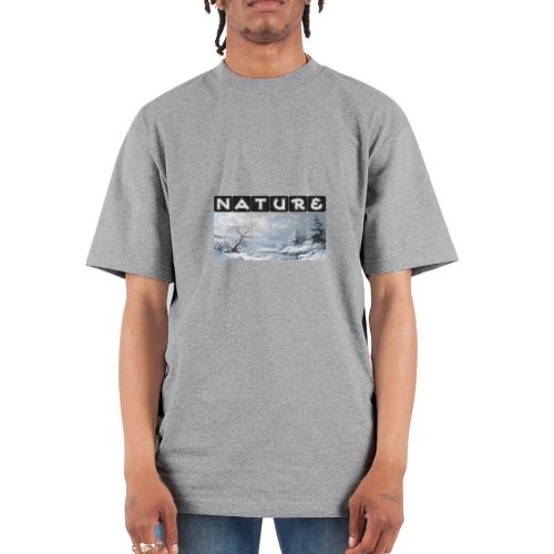 Nature: Winter Embrace - Unisex Oversized Heavyweight T-Shirt