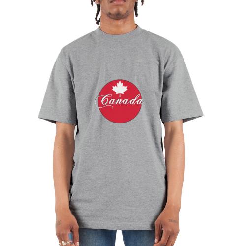 Canada in red and white - Unisex Oversized Heavyweight T-Shirt