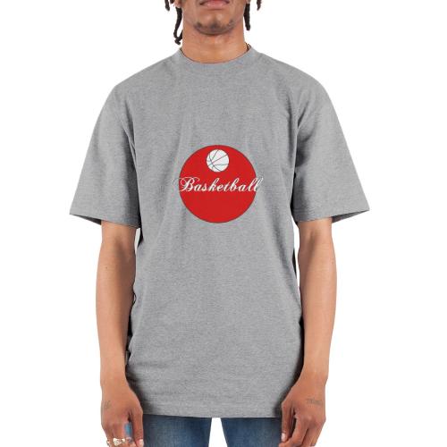 Basketball: Bold Hoops - Unisex Oversized Heavyweight T-Shirt