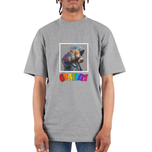 Graffiti: Urban Expression - Unisex Oversized Heavyweight T-Shirt