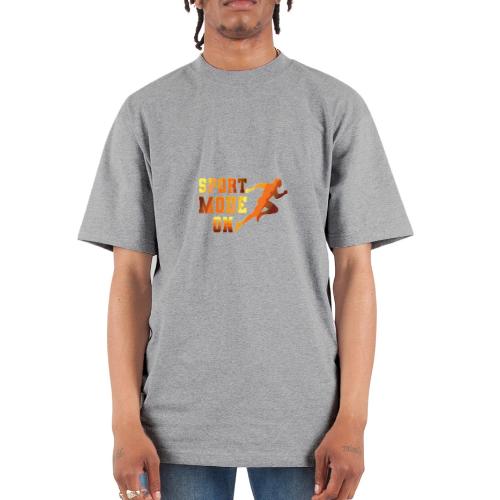 Sport Mode On - Unisex Oversized Heavyweight T-Shirt