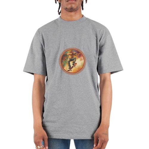 Skateboarding Mode On - Unisex Oversized Heavyweight T-Shirt