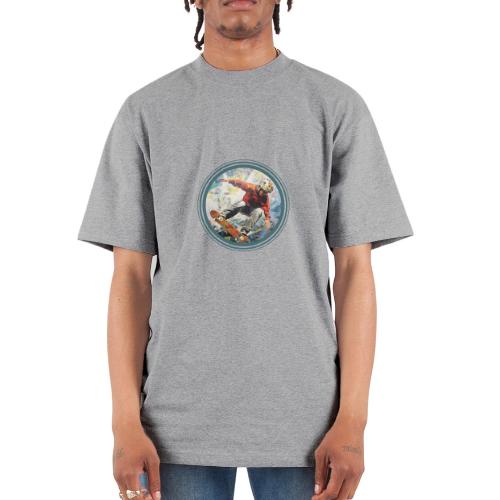 Skateboarding Fuel - Unisex Oversized Heavyweight T-Shirt