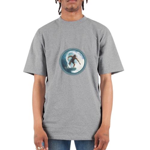 Surfing Horizon - Unisex Oversized Heavyweight T-Shirt