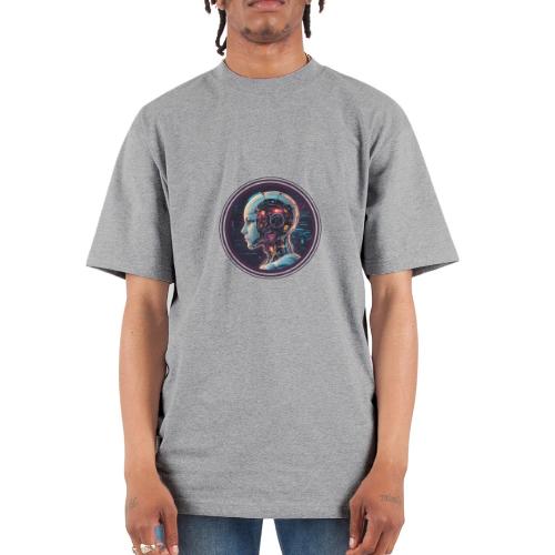 Artificial Intelligence (AI): The Future Circuit - Unisex Oversized Heavyweight T-Shirt