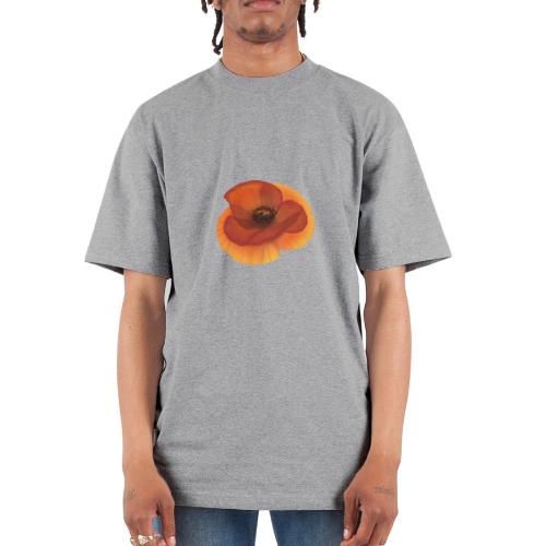 Vivid poppy - Unisex Oversized Heavyweight T-Shirt