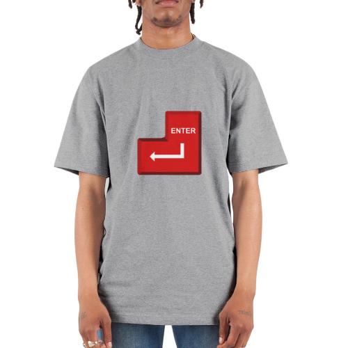 Just Press Enter - Unisex Oversized Heavyweight T-Shirt