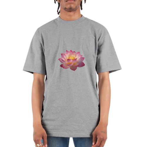Serenity Lotus Grace - Unisex Oversized Heavyweight T-Shirt