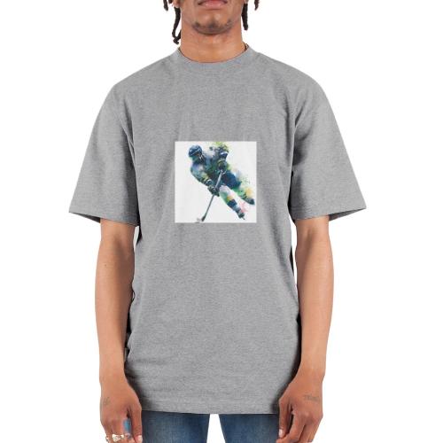 Hockey: Frozen Motion - Unisex Oversized Heavyweight T-Shirt