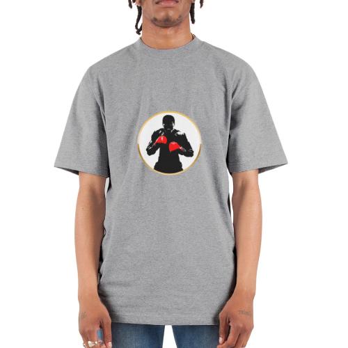 Boxing: Golden Ring Fighter - Unisex Oversized Heavyweight T-Shirt