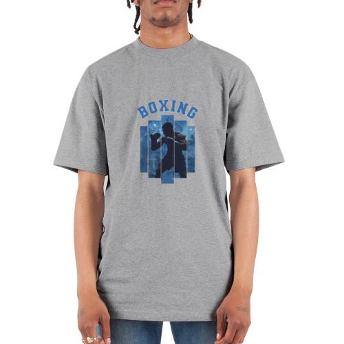 Boxing Never Stops - Unisex Oversized Heavyweight T-Shirt