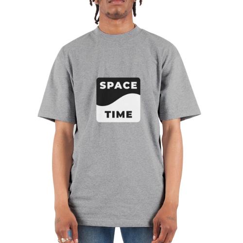 Space-time: Warped Reality - Unisex Oversized Heavyweight T-Shirt