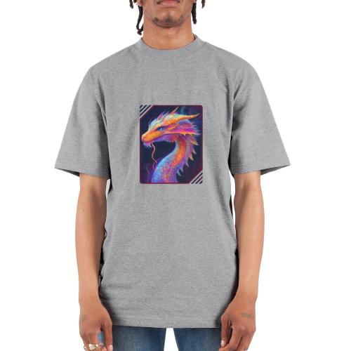 Dragon Spectrum - Unisex Oversized Heavyweight T-Shirt
