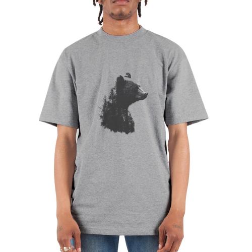 Forest Within the Bear - Unisex Oversized Heavyweight T-Shirt