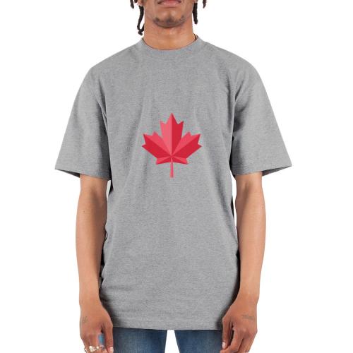 Canadian red maple leaf - Unisex Oversized Heavyweight T-Shirt