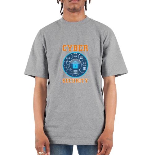 Cycer security: Secure by Design - Unisex Oversized Heavyweight T-Shirt