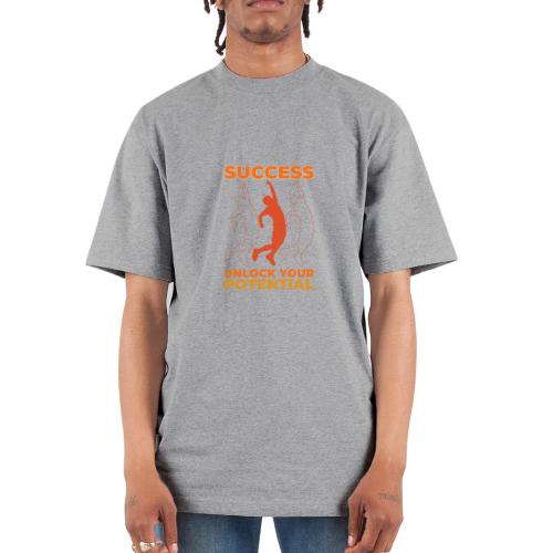 Unlock Success - Unisex Oversized Heavyweight T-Shirt