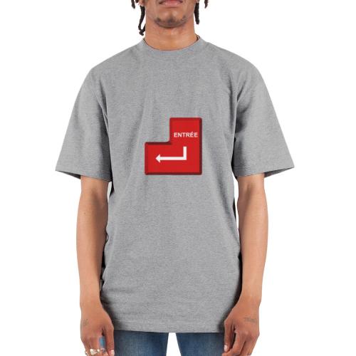 Press Enter - Unisex Oversized Heavyweight T-Shirt