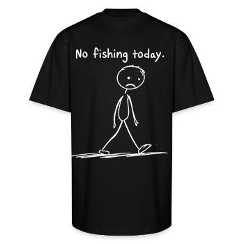 2222222_Snap - Unisex Oversized Heavyweight T-Shirt - black - Front - James (184cm)