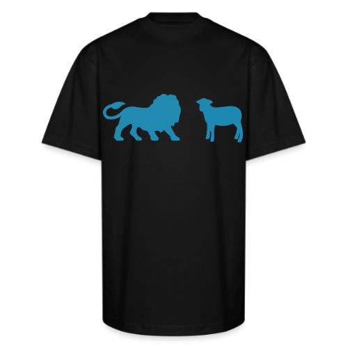 Lion and the Lamb - Unisex Oversized Heavyweight T-Shirt